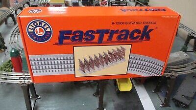 Nib Lionel O Scale Fastrack Elevated Trestle Set Ebay