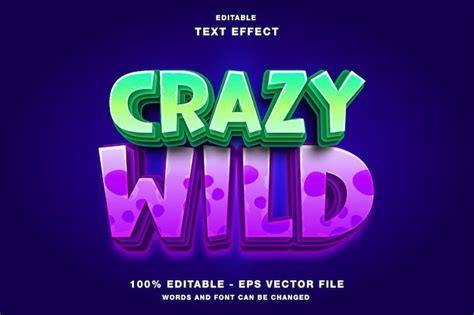 Premium Vector | Crazy wild game logo design