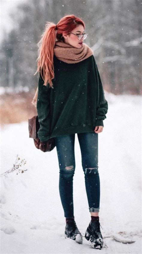 Pin By Elizabeth Janet On Outfits Grunge Outfits Winter Hipster