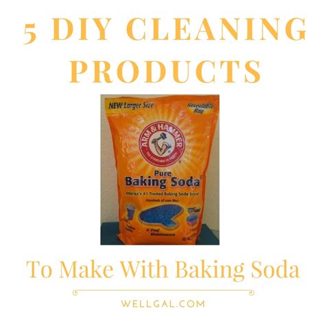 5 Green Cleaning Products You Can Make with Baking Soda