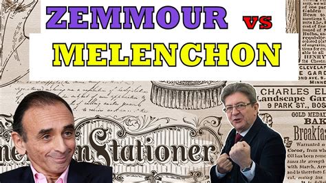 Zemmour Vs Melenchon Nul Chier D Bats Bfmtv Et Avis Youtube