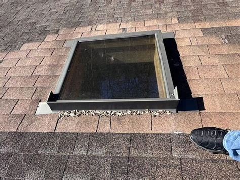 Brown Roofing Company Inc Before And After Photo Set Skylight