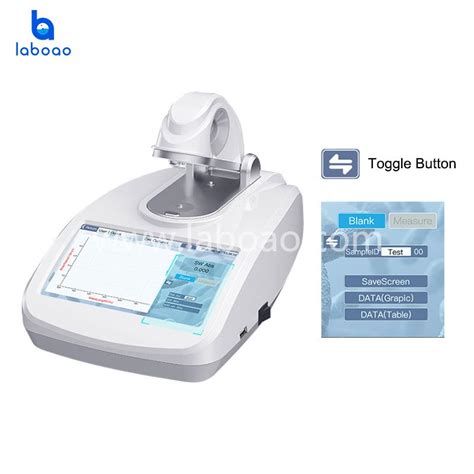 Xenon Lamp Ultra Micro Ultraviolet Visible Spectrophotometer China