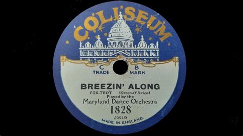 Breezin Along To Georgia Greene O Brien Played By Ben Selvin And