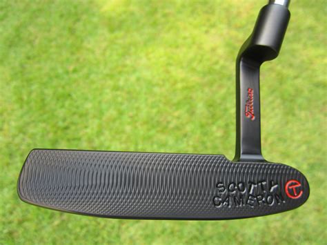 Scotty Cameron Deep Milled Tour Black Gss 009 Circle T Roll Top 340g