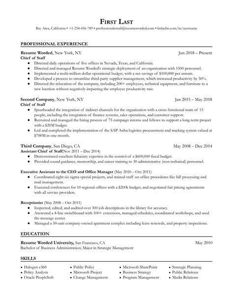 Chief Accounting Officer CV Example For 2023 Resume Worded