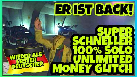 Neuer Ultra Schneller Solo Unlimited Money Glitch F R Gta Online