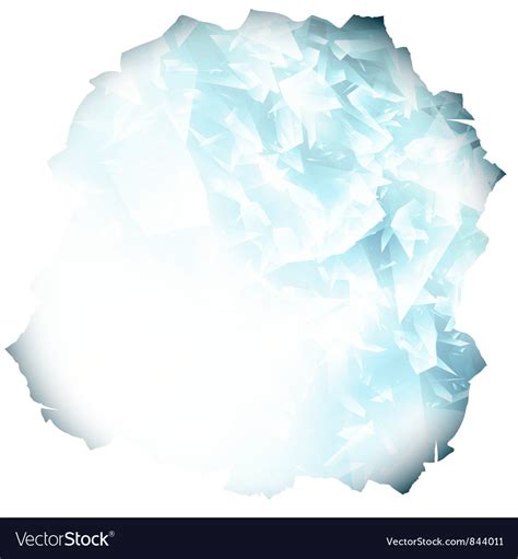 Glass Or Blue Ice Background Royalty Free Vector Image