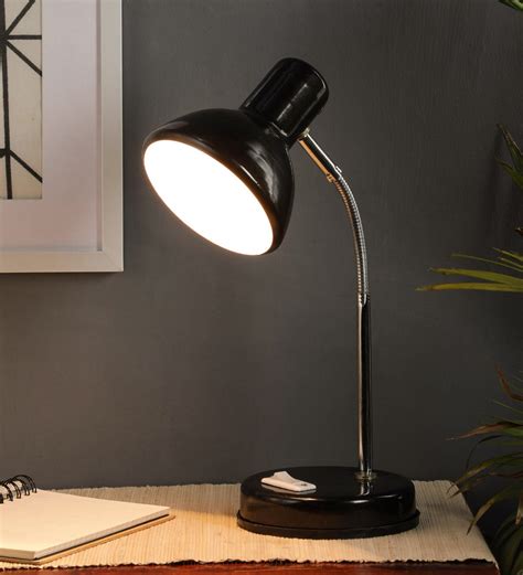Buy Black Shade Study Lamp With Metal Base By Brightdaisy Online ...