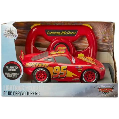 Disney Pixar Cars Cars 3 Lightning Mcqueen Exclusive 155 Diecast Car Rust Eze Racing Center