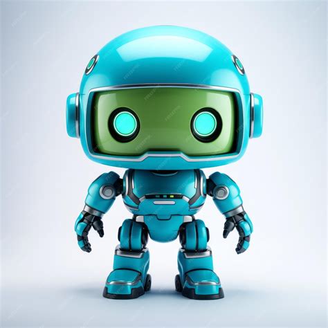 Premium Ai Image Adorable Robotic Avatar Introducing A Small