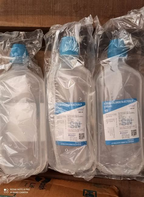 Iv Fluids Injection Packaging Size 500 Ml At 19 Bottle In Navi