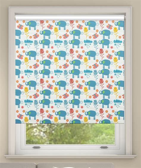 Custom Made Digitally Printed Patterned Roller Blinds