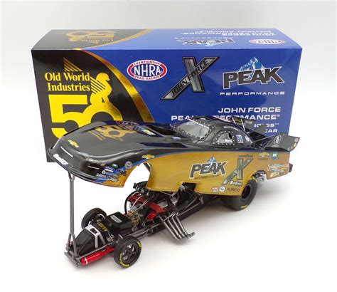 John Force 2023 Old World Industries 50 years 1:24 Funny Car NHRA Diecast