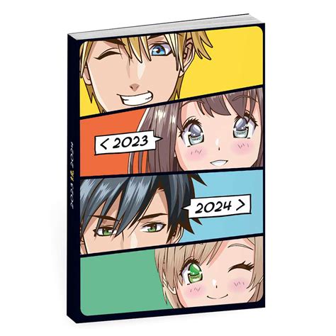 Agenda Scolaire ANONYM Manga Stripes 2023 2024 Chez Rentreediscount