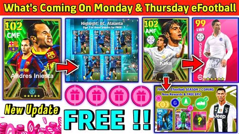 😱whats Coming On Monday And Next Thursday Efootball 2024 Mobile Free