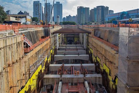 Futura Estação Eucaliptos está 30 das obras concluídas Via Trolebus