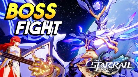 Honkai Star Rail First Boss Gameplay Youtube