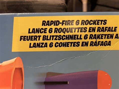 Nerf Fortnite Gl Rocket Firing Dart Blaster With 6 Rockets