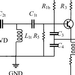 Parallel tuned basic Colpitts VCO topology. | Download Scientific Diagram