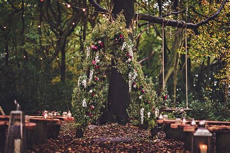 Magical Midsummers Night Dream Wedding Inspiration Boho Wedding Blog