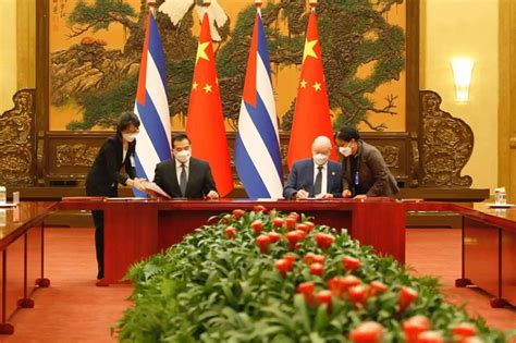 Estos Fueron Los Acuerdos Firmados Por China Y Cuba