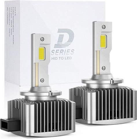 TLVX D1S Turbo LED Lampen Canbus Set 2 Stuks Plug And Play 14 800