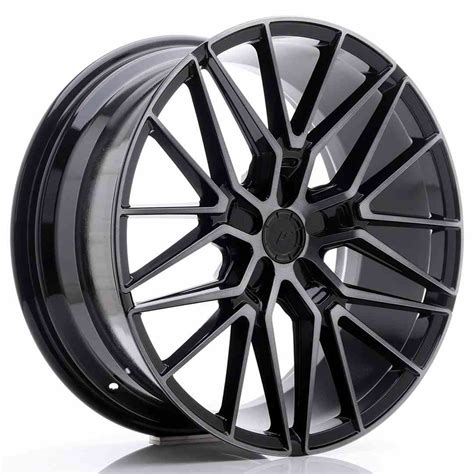 Japan Racing JR Wheels JR38 20x9 ET20 45 CUSTOM PCD Black JDMDistro