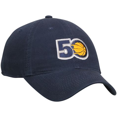 Indiana Pacers adidas Anniversary Adjustable Hat - Navy - Fanatics.com