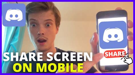 How To Share Screen On Discord Mobile Youtube