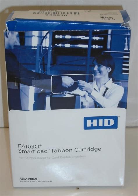 Hid Fargo Smartload Ribbon Cartridge Ymckok Dtc Dtc E New