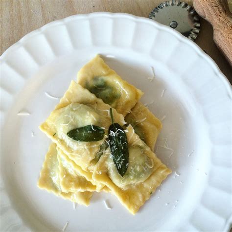 Ravioli Ricotta E Spinaci Recipe From A Kitchen Brigade As Soup As