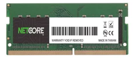 Memoria Ram Note Color Verde Oscuro Gb X Gb Netcore Net So