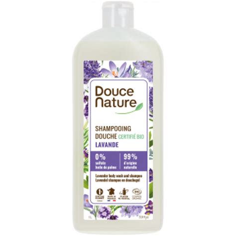 Douce Nature Shampooing Douche Lavande 1L