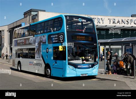 National Express Coventry bus in Hales Street, Coventry, UK Stock Photo, Royalty Free Image ...