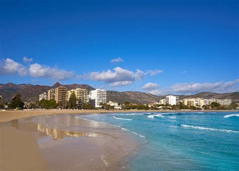 Benicassim Torre Sant Vicent Playa Beach Stock Photo Image Of