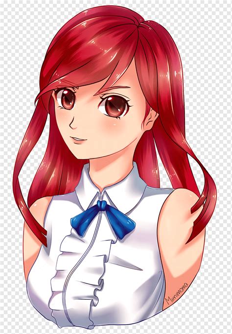 Erza Scarlet Fan Art Erza Scarlet Fanart E Arte Arte Cg Cabelo Preto