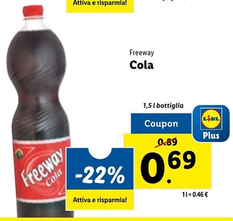 Freeway Cola 1 5 L Bottiglia Offerta Di Lidl