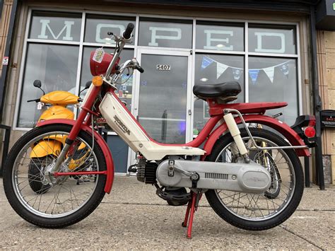 1978 Honda Hobbit Pa50 I 50cc Pedal Moped — Detroit Moped Works