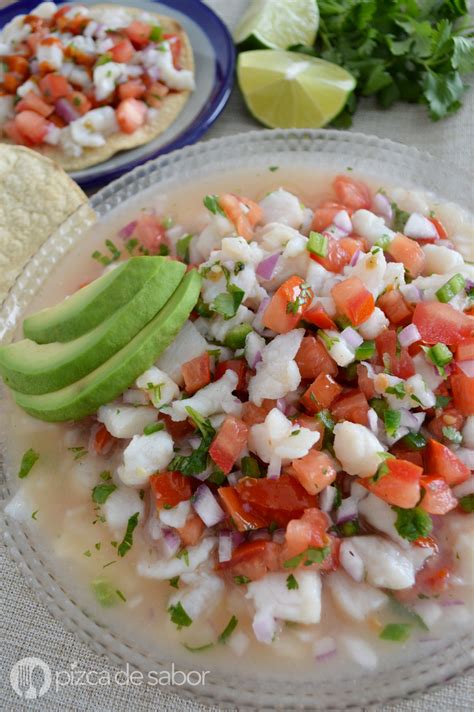 Ceviche De Pescado Pizca De Sabor