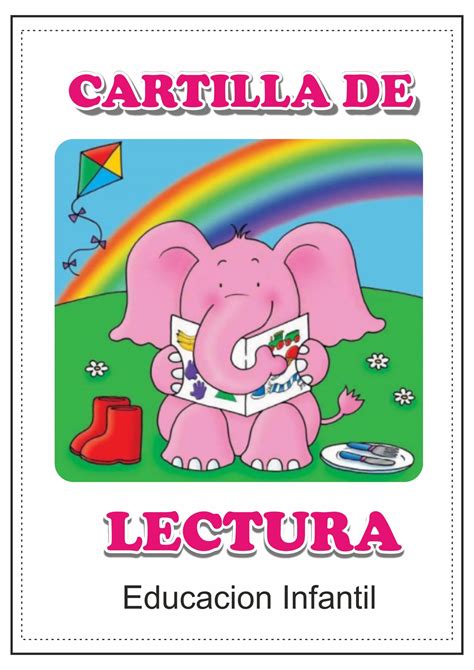 Cartilla De Lectura Infantil Alfabeto Completo En Pdf