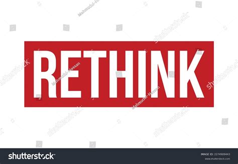 Rethink Text Over 159 Royalty Free Licensable Stock Vectors Vector