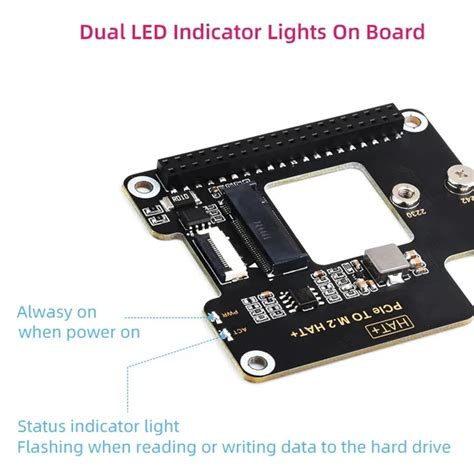 Carte Noire Raspberry Pi 5 Pcie Vers M 2 HAT NVcloser Test Et Avis