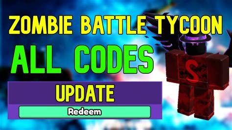 All Zombie Battle Tycoon Codes Roblox Zombie Battle Tycoon Codes April 2023 Youtube