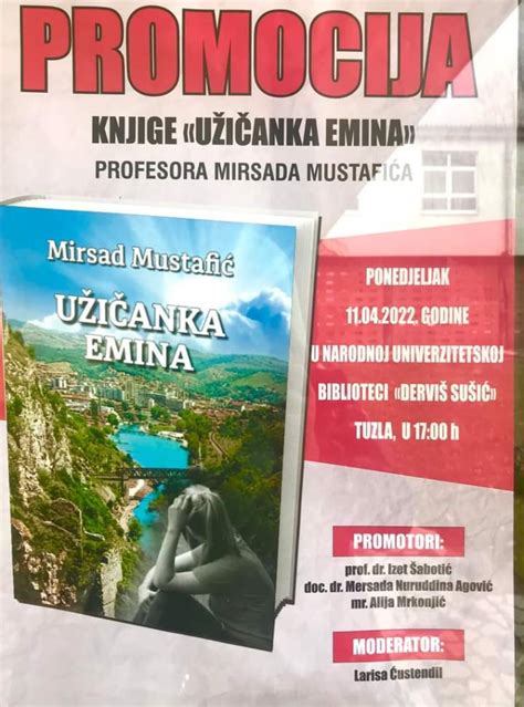 U Tuzli Odr Ana Promocija Zbirke Proze U I Anka Emina Autora Mirsada