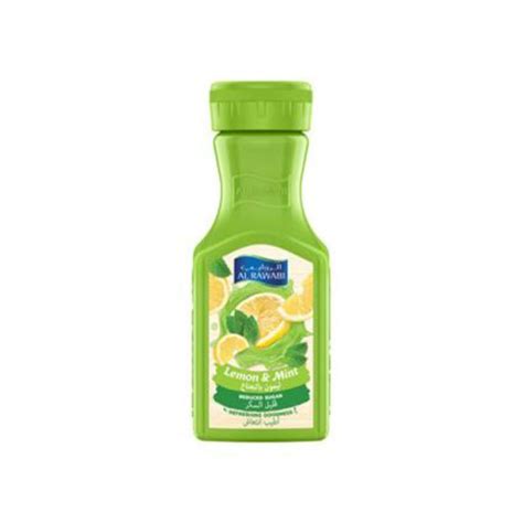 Al Rawabi Lemon And Mint Juice Grandioseae