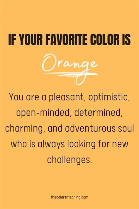 What Does Your Favorite Color Say About You Infographic