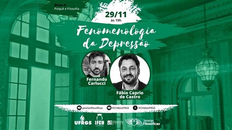 16ª sessão 3ªed Janelas Filosóficas Fenomenologia da Depressão