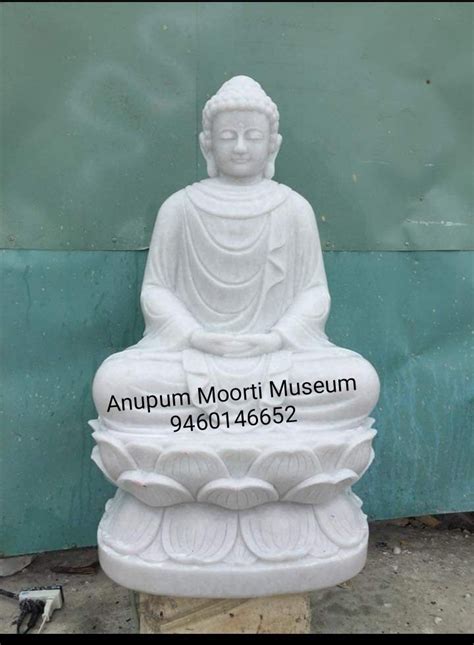 Jaipurcrafts Siting Buddha Marble Statue Sizedimension 12 Inche To 29 Inche At Rs 45000 In Jaipur