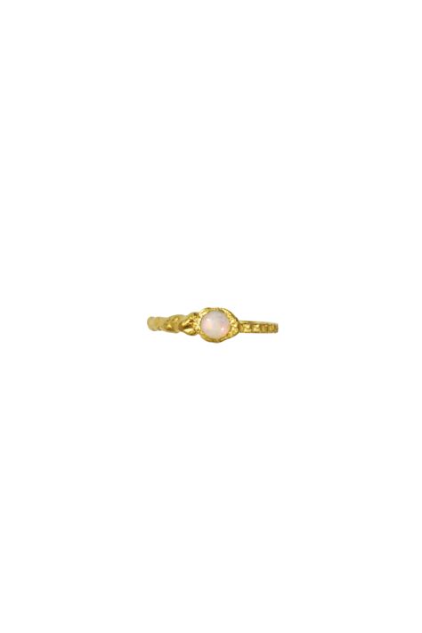 Sibilla Opal Ring Nude ELHANATI